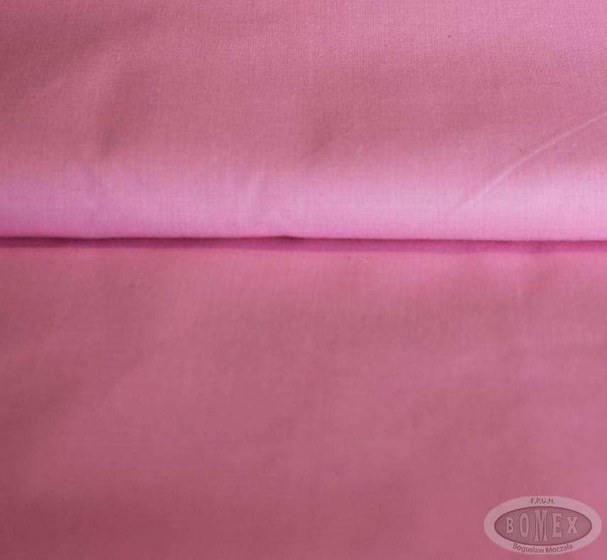 Tkanina bawełniana różowa
